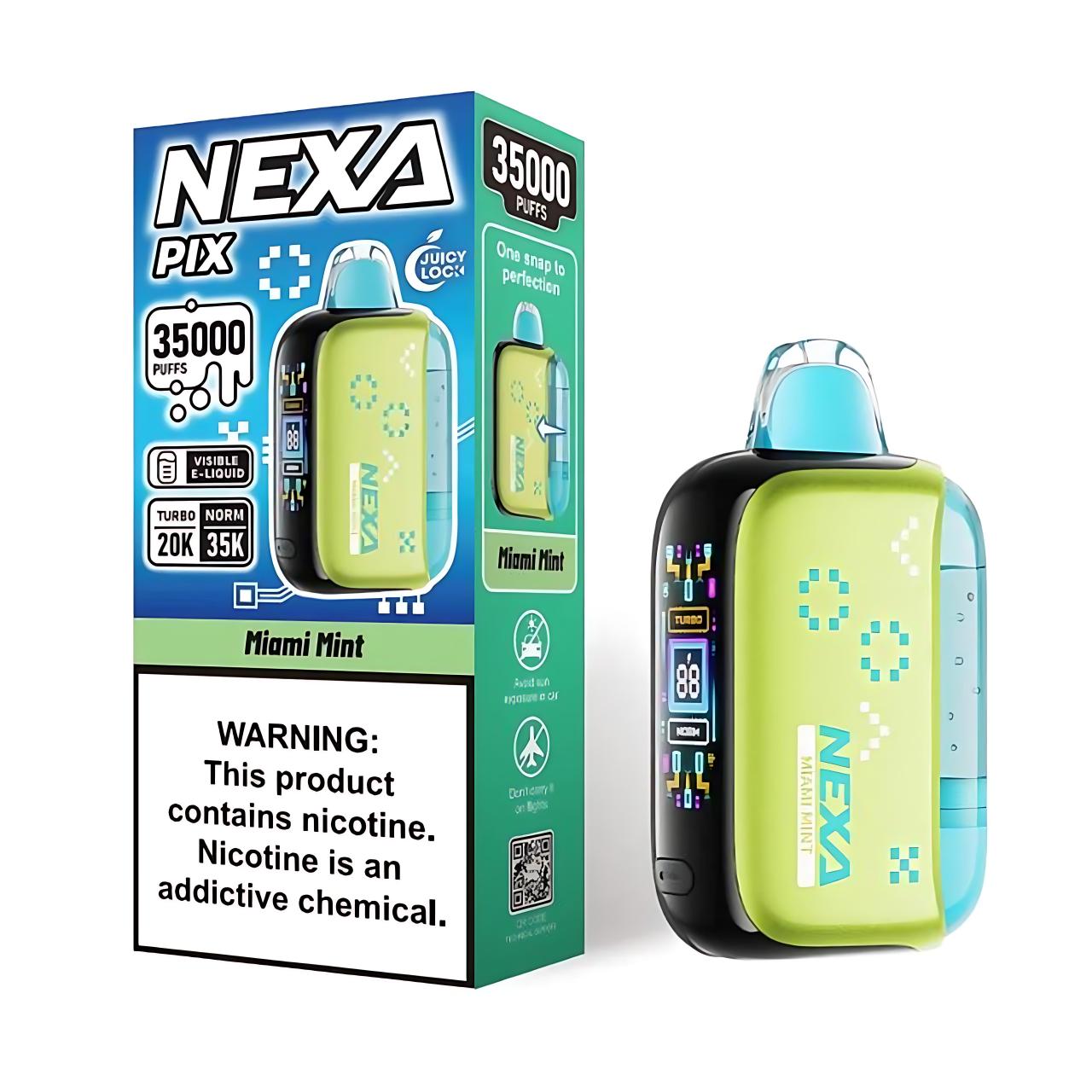 NEXA PIX 35K Puff Disposable-Miami Mint