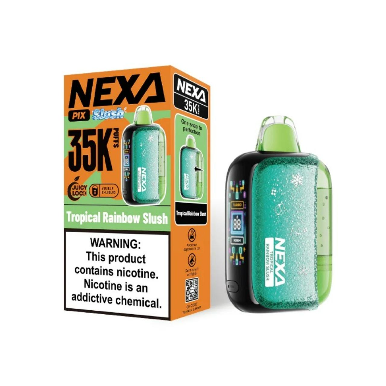 NEXA PIX 35K Puff Disposable Tropical Rainbow Slush