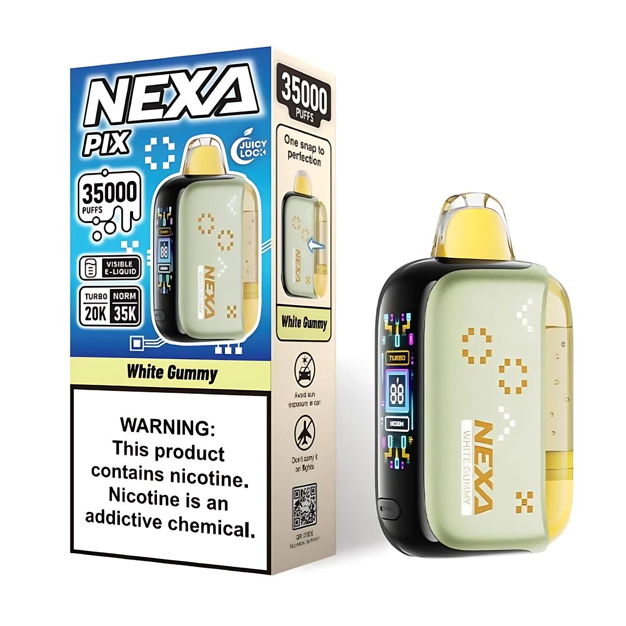 NEXA PIX 35K Puff Disposable-White Gummy