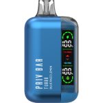 SMOK PRIV Bar Turbo 15,000 Puff Disposable BLUE RAZZ LEMON