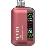 SMOK PRIV Bar Turbo 15,000 Puff Disposable STRAWBERRY MINT CANDY