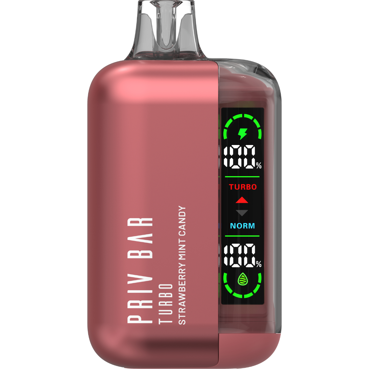 SMOK PRIV Bar Turbo 15,000 Puff Disposable STRAWBERRY MINT CANDY SMOK PRIV Bar Turbo 15,000 Puff Disposable STRAWBERRY MINT CANDY