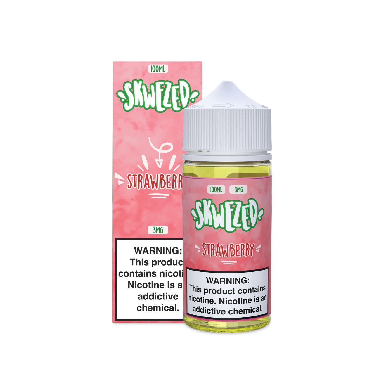 Skwezed Strawberry 100ml E-Juice Skwezed Strawberry 100ml E-Juice
