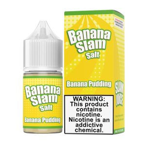Banana Slam Banana Pudding Salt 30ml E-Juice