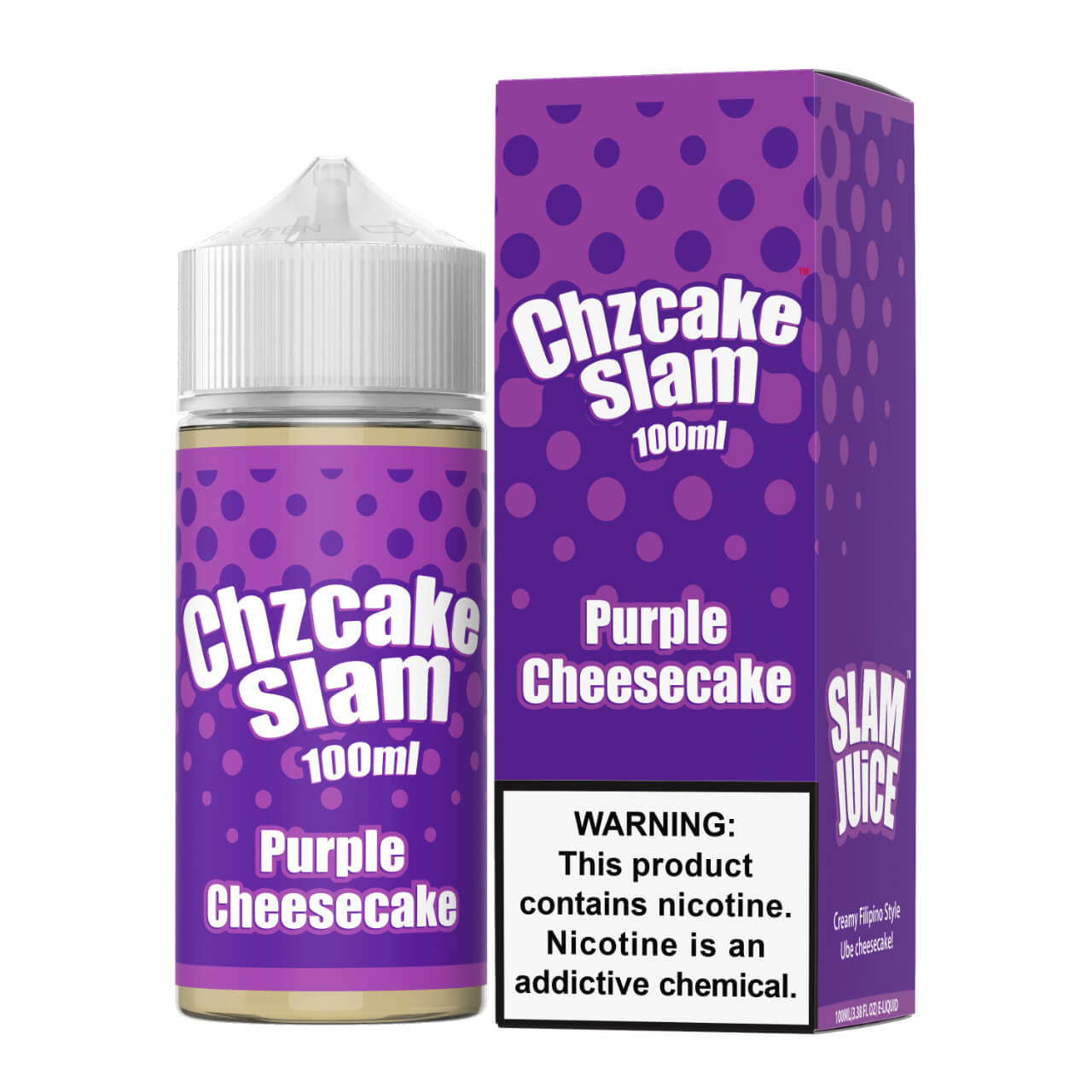 Chzcake Slam Purple Cheesecake 100ml E-Juice