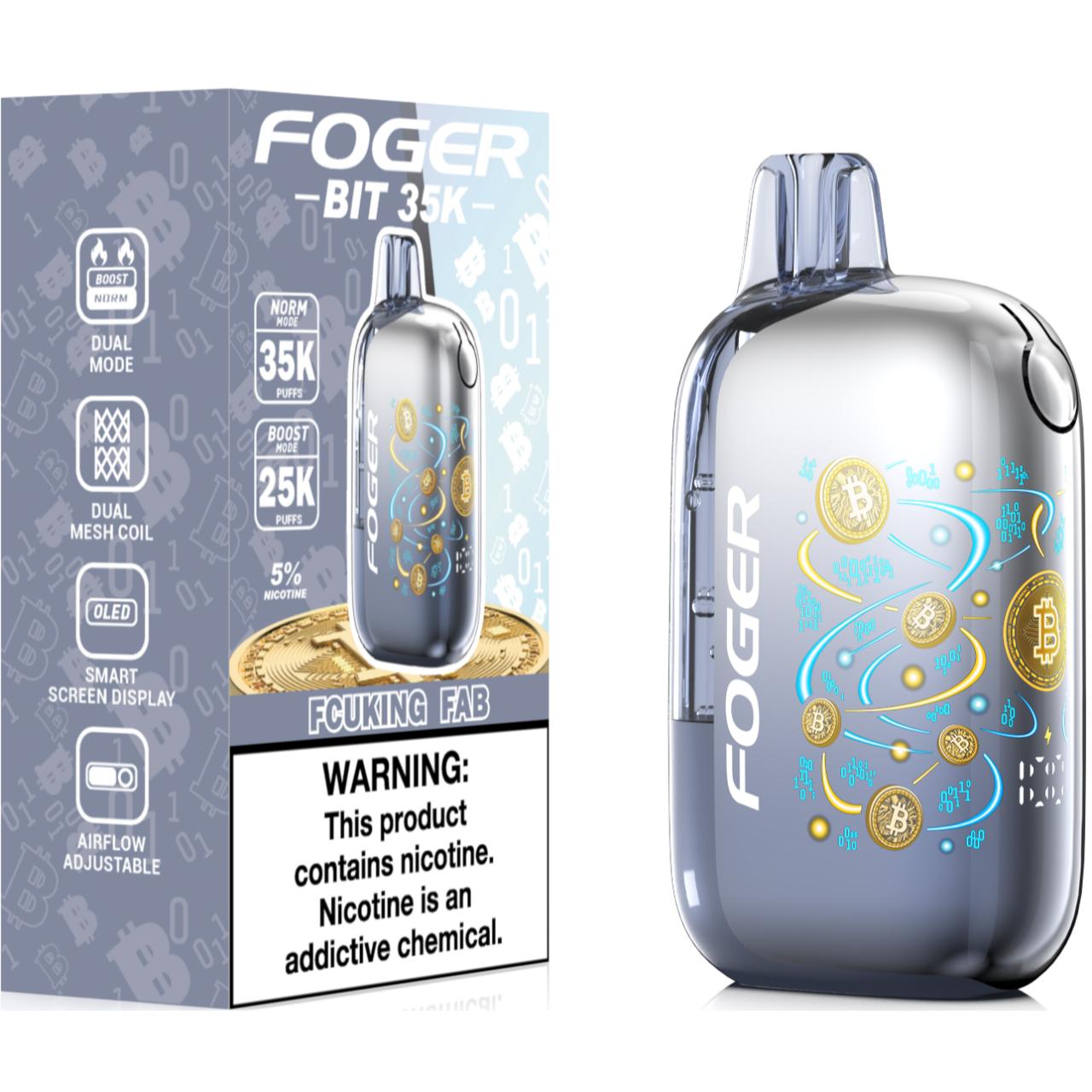 Foger BIT 35K Puff Disposable Fcuking FAB Foger BIT 35K Puff Disposable Fcuking FAB