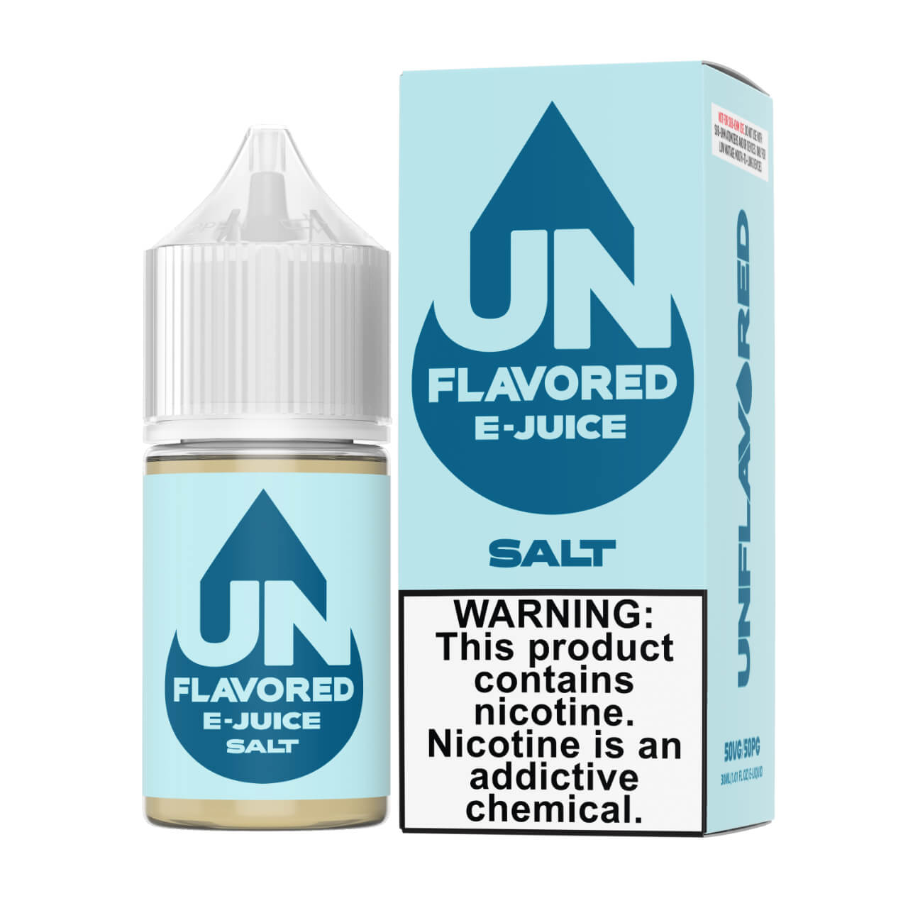 Unflavored Salt 30ml E-Juice Unflavored Salt 30ml E-Juice
