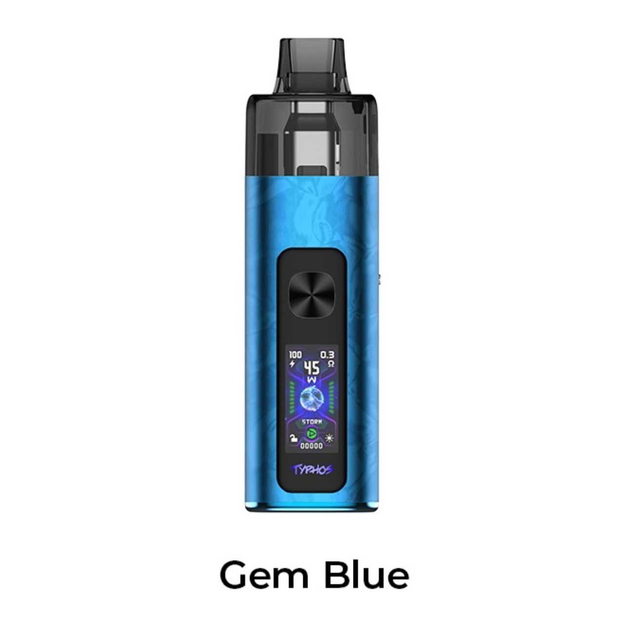 Uwell Typhos Pod Kit-Gem Blue Uwell Typhos Pod Kit-Gem Blue
