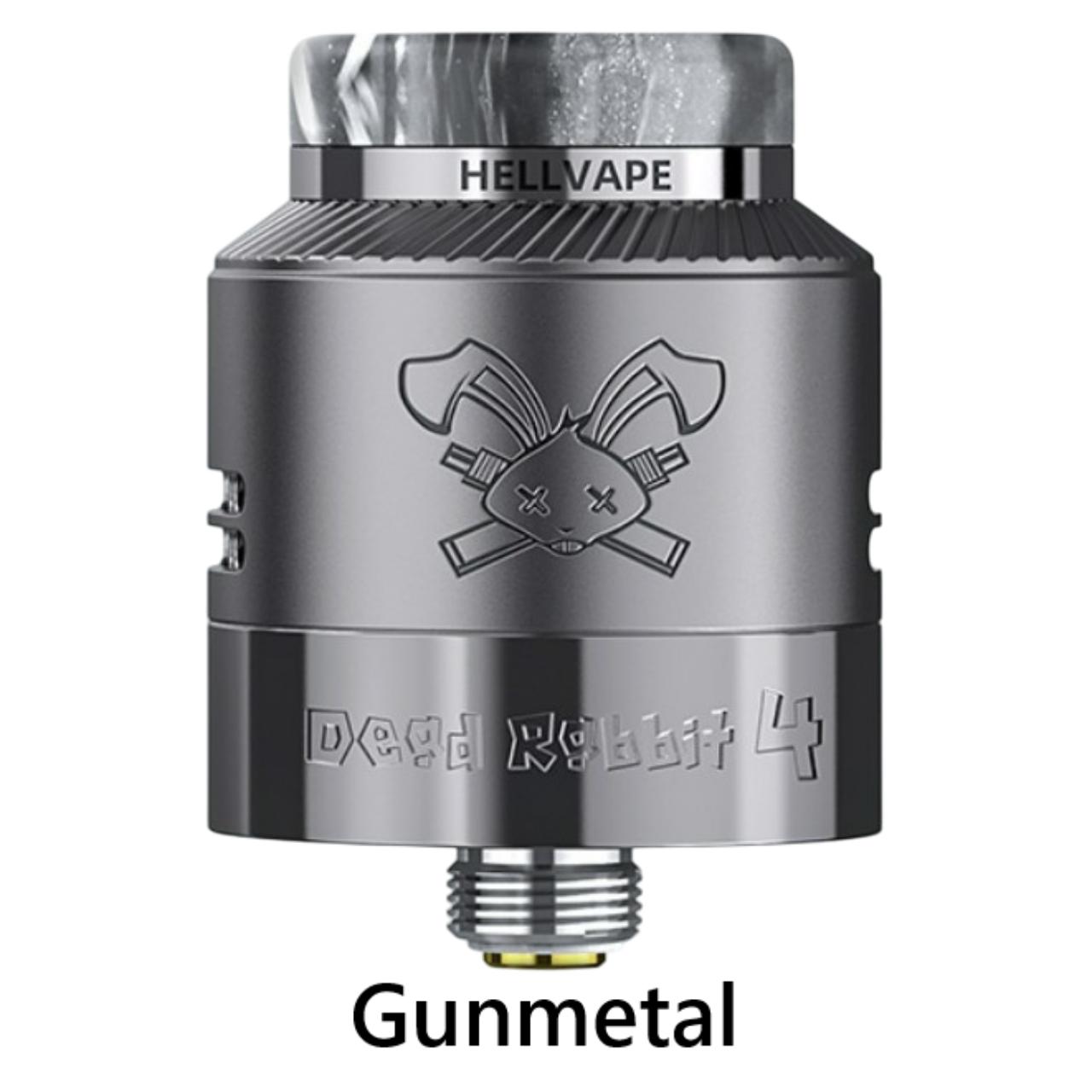 HellVape Dead Rabbit 4 RDA Gunmetal HellVape Dead Rabbit 4 RDA Gunmetal