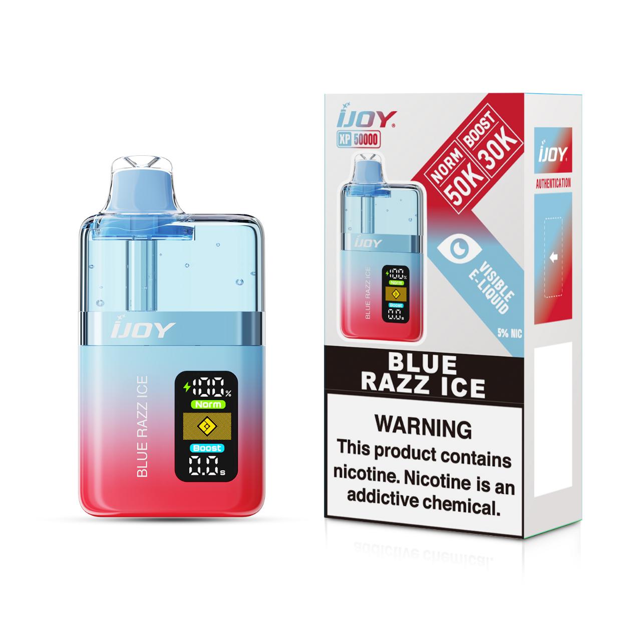 IJoy XP50000 Puff Disposable Blue Razz Ice