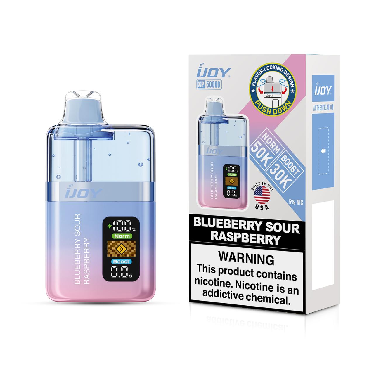 IJoy XP50000 Puff Disposable-Blueberry Sour Raspberry