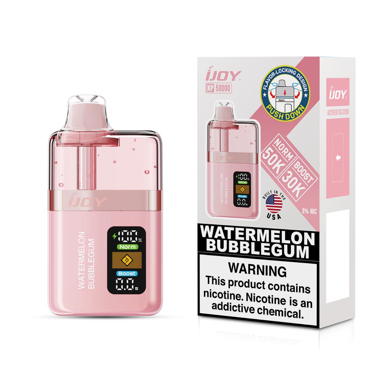 IJoy XP50000 Puff Disposable-Watermelon Bubblegum
