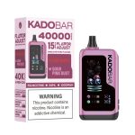 Kado Bar Flavor Adjust 40K Puff Disposable Red Apple Sour Pink Dust