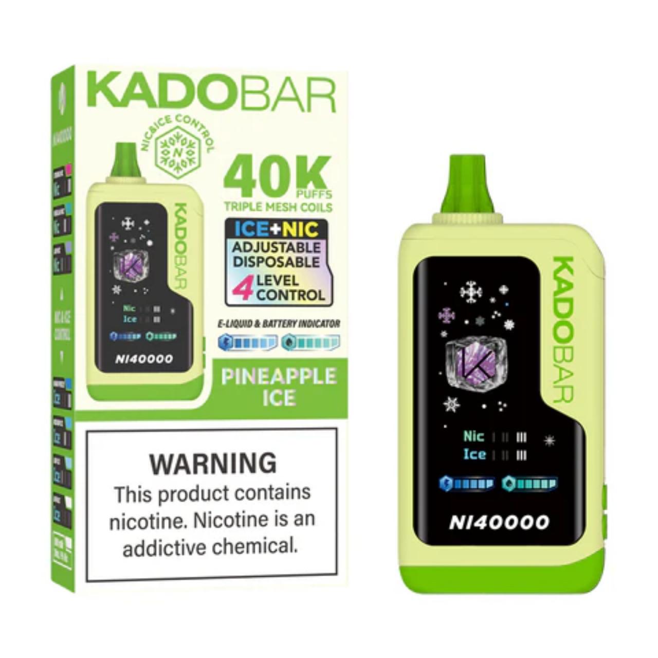 Kado Bar NI40K Puff Disposable Kado Bar NI40K Puff Disposable