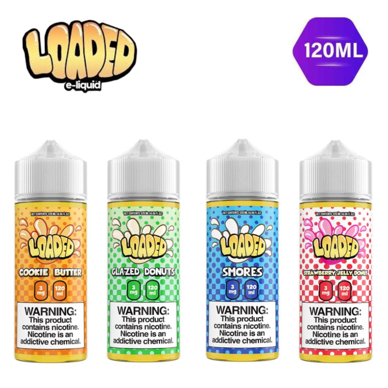Loaded 120ml E-Juice
