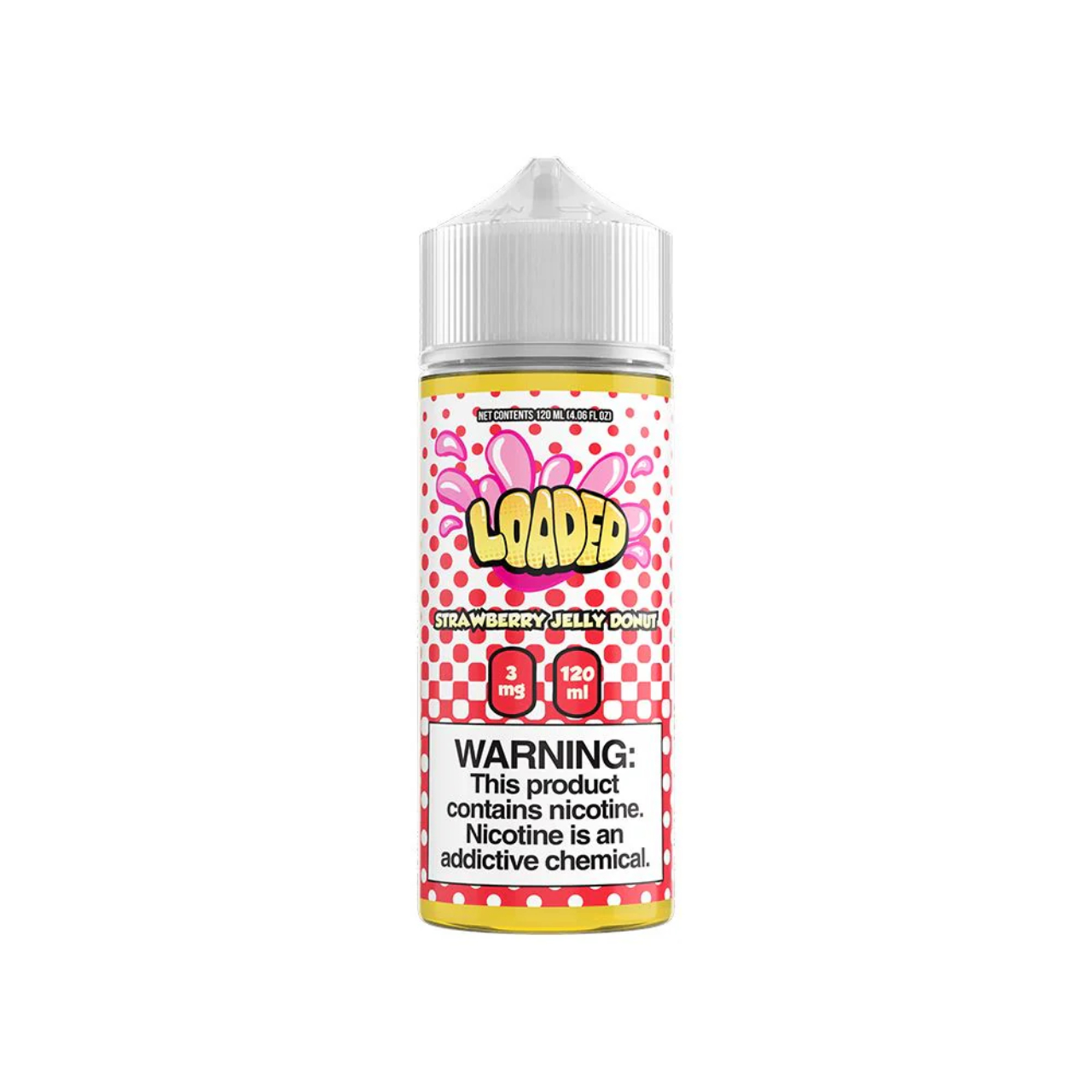 Loaded Strawberry Jelly Donut 120ml E-Juice