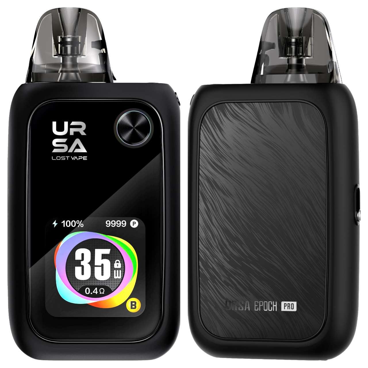 Lost Vape Ursa Epoch Pro Pod Kit Back Front Lost Vape Ursa Epoch Pro Pod Kit Back Front