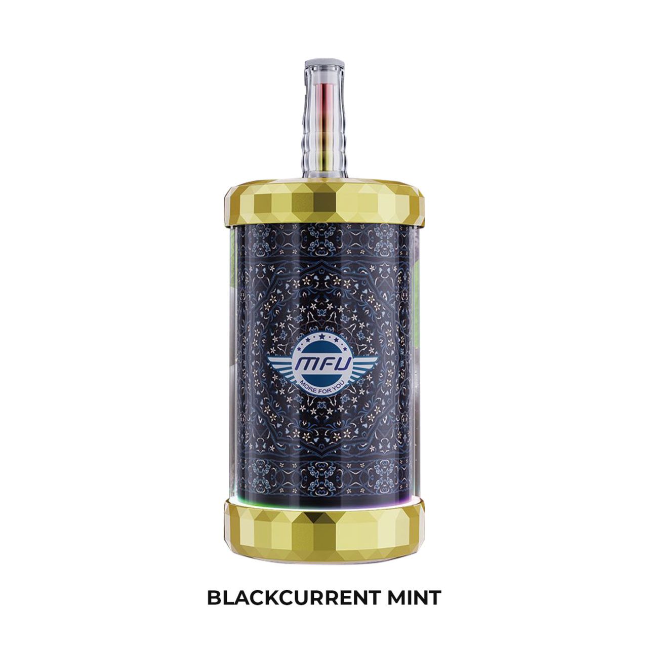 MFU SHISHA X3 Hookah 150000 Puff Disposable-Blackcurrant Mint