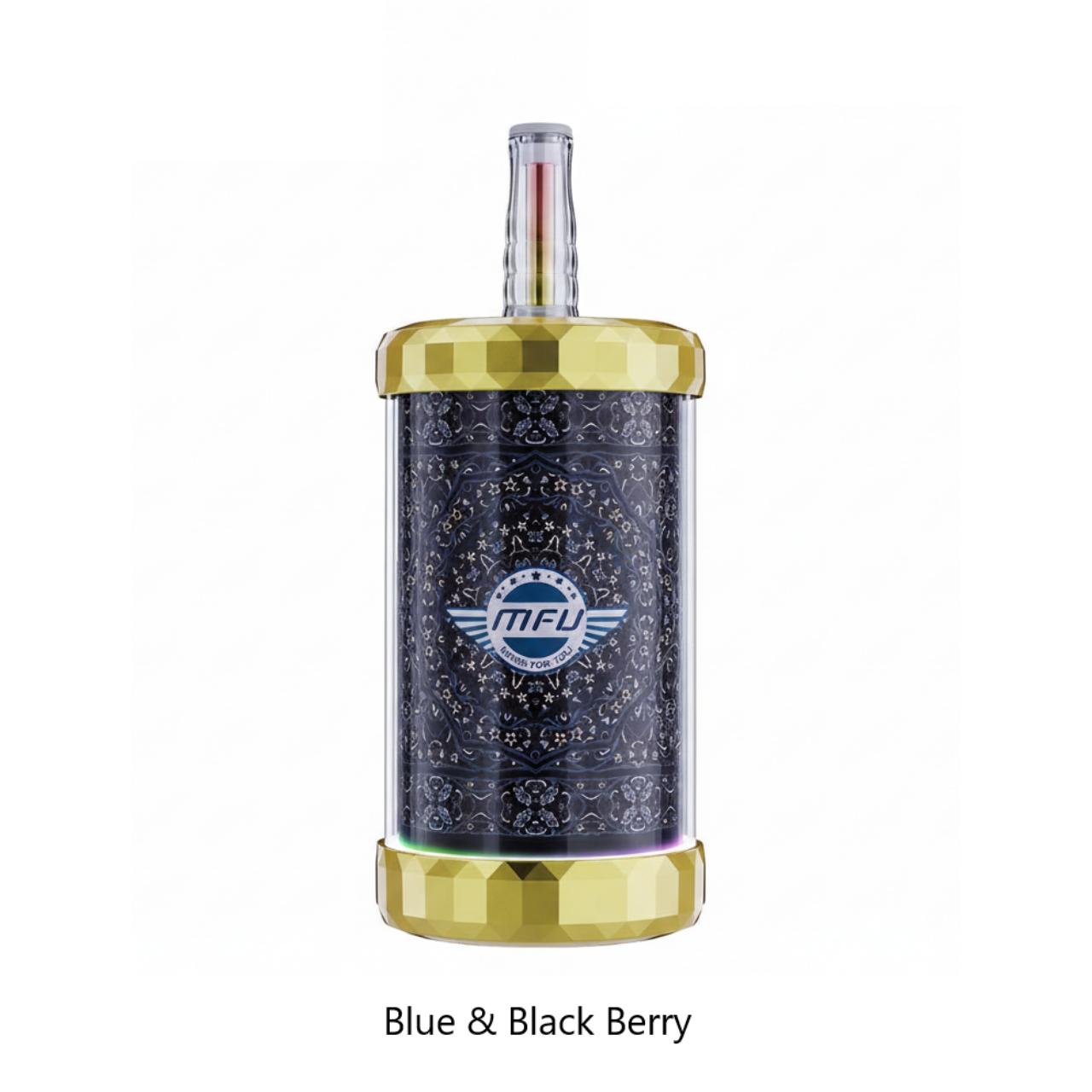 MFU SHISHA X3 Hookah 150000 Puff Disposable Blue & Black Berry