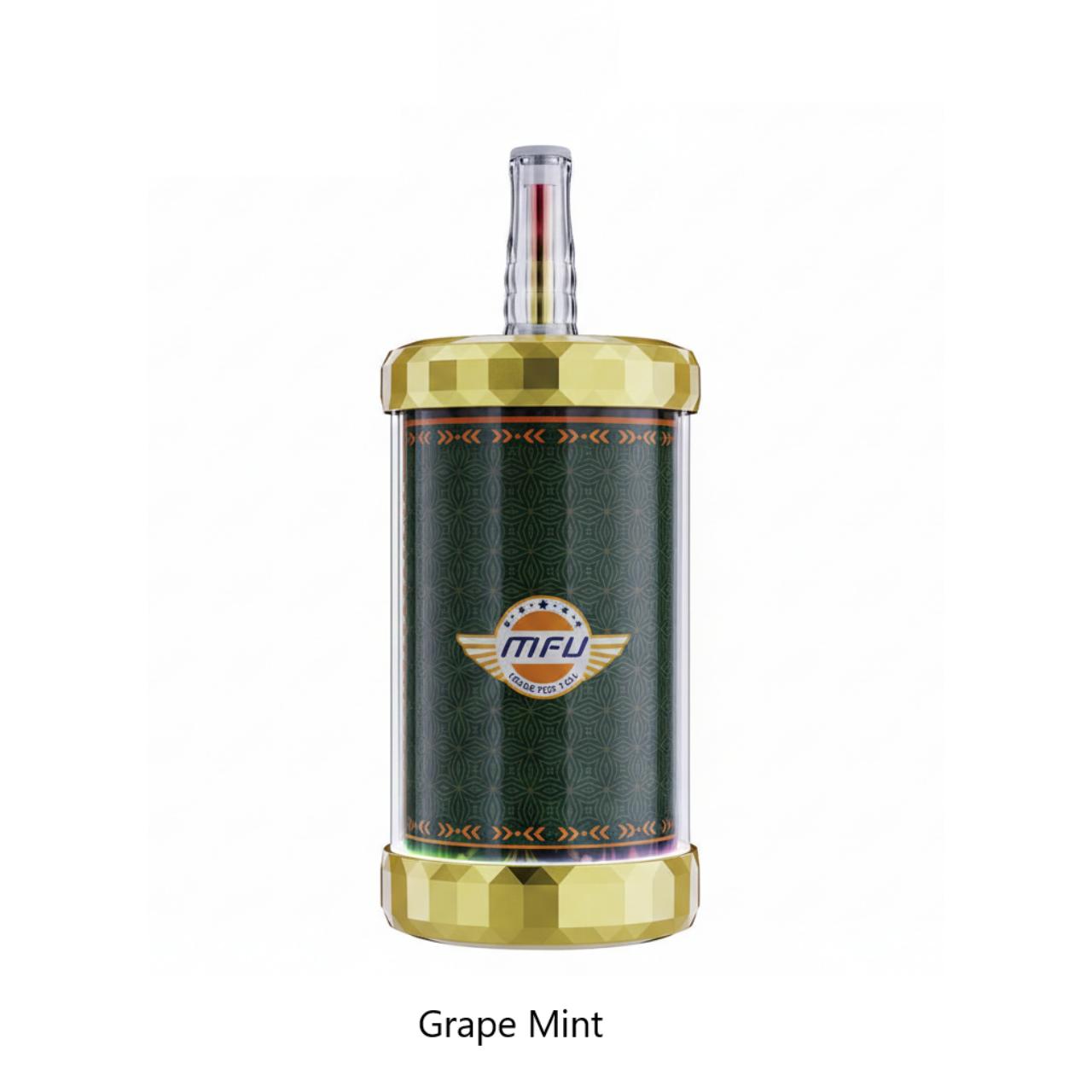 MFU SHISHA X3 Hookah 150000 Puff Disposable Grape Mint