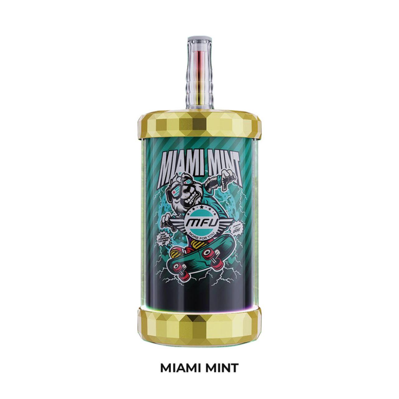 MFU SHISHA X3 Hookah 150000 Puff Disposable-Miami Mint