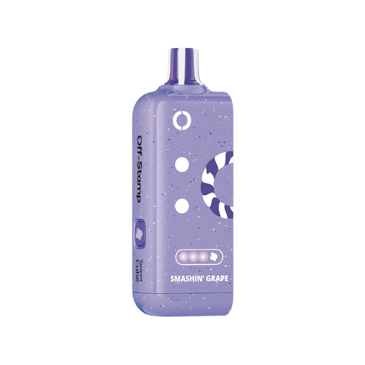Off Stamp Sweet Cube 25k Puff Disposable Replacement Pod - 1PK Smashin Grape Off Stamp Sweet Cube 25k Puff Disposable Replacement Pod - 1PK Smashin Grape