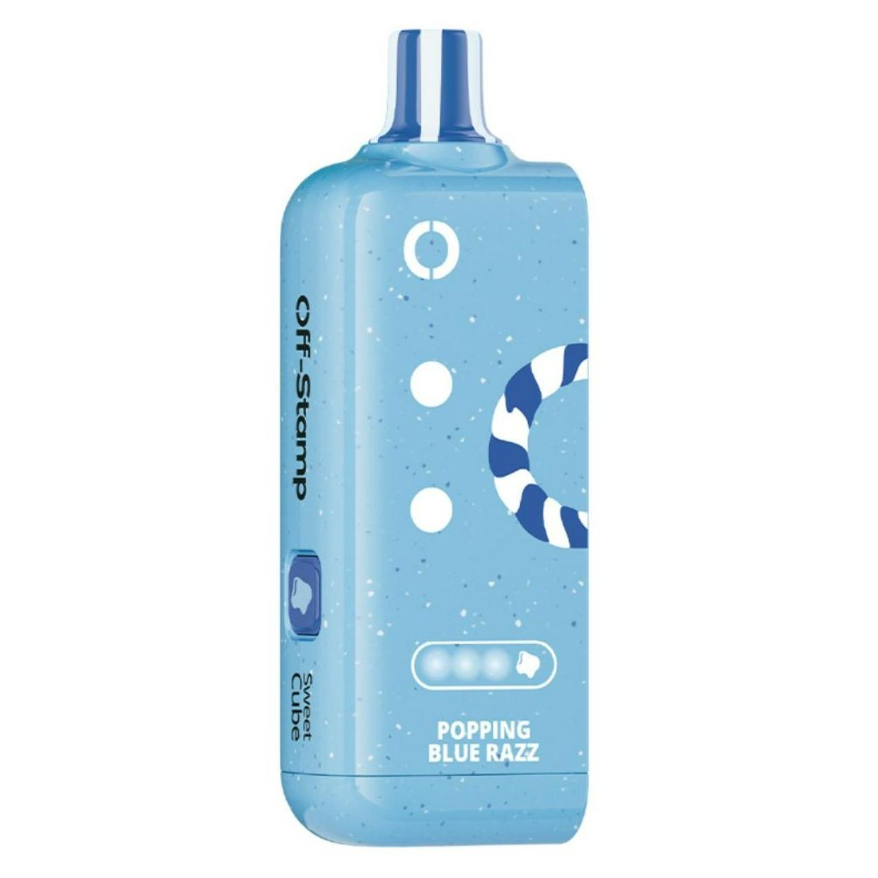 Off Stamp Sweet Cube 25k Puff Disposable Replacement Pod Cartridge - 1PK Popping Blue Razz Off Stamp Sweet Cube 25k Puff Disposable Replacement Pod Cartridge - 1PK Popping Blue Razz