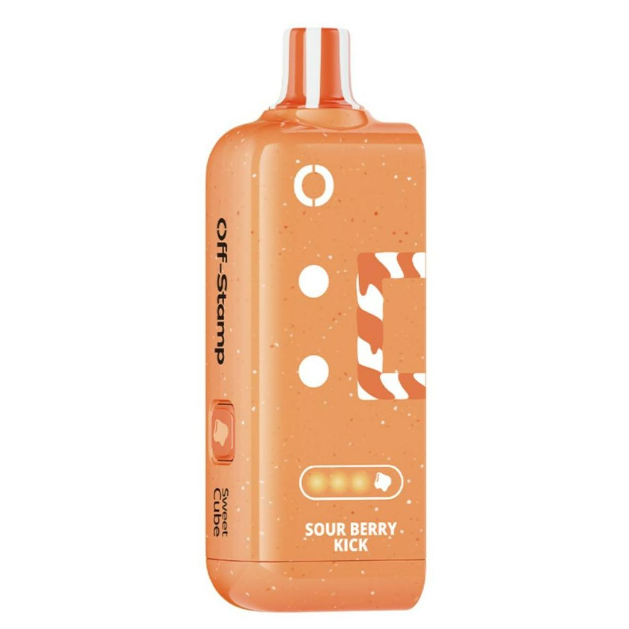 Off Stamp Sweet Cube 25k Puff Disposable Replacement Pod Cartridge - 1PK Sour Berry Kick Off Stamp Sweet Cube 25k Puff Disposable Replacement Pod Cartridge - 1PK Sour Berry Kick