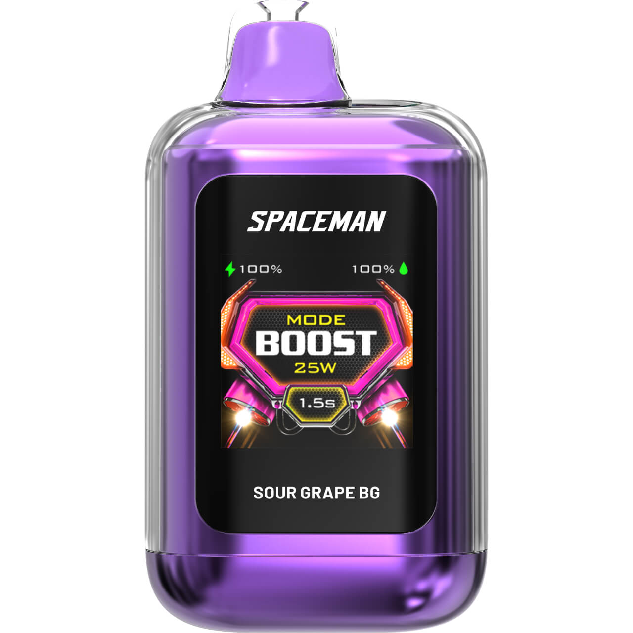 SMOK SpaceMan Nebula 25K Plus 25000 Puff Disposable SOUR GRAPE BG