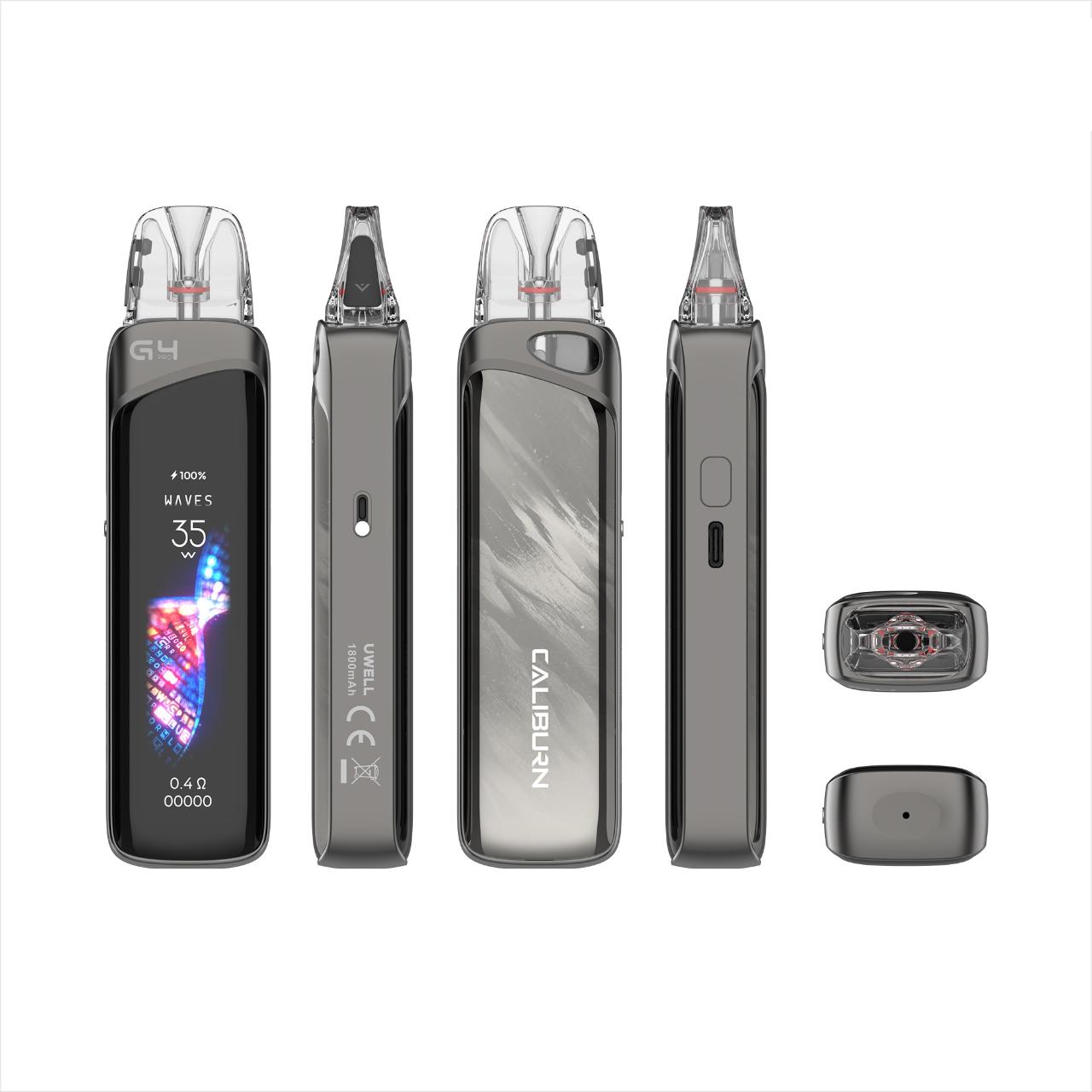 Uwell Caliburn G4 Pro Pod Kit-Angles