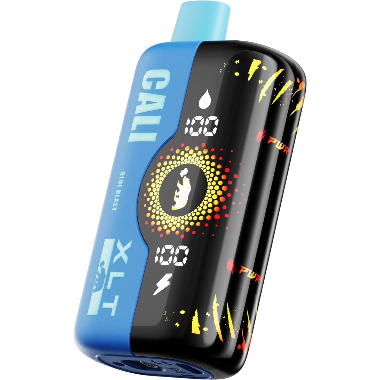 Cali XLT 40000 Puff Disposable Blue Blast-side Cali XLT 40000 Puff Disposable Blue Blast-side