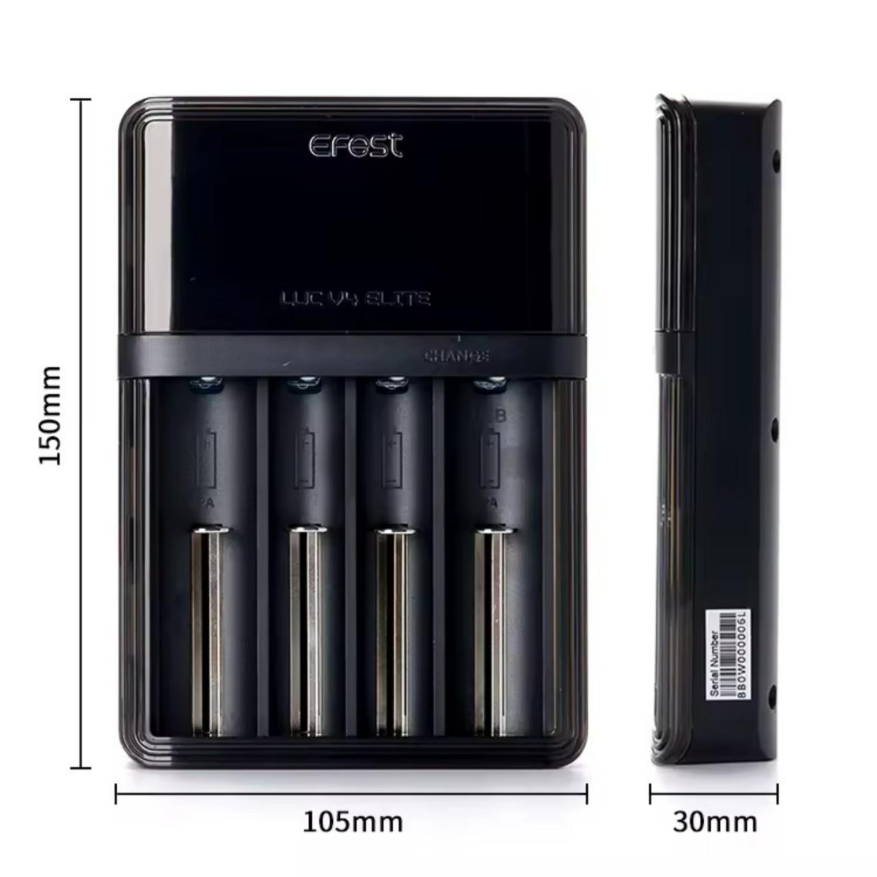 Effest Efest LUC V4 Elite Charger | Fast & Reliable Battery Charger