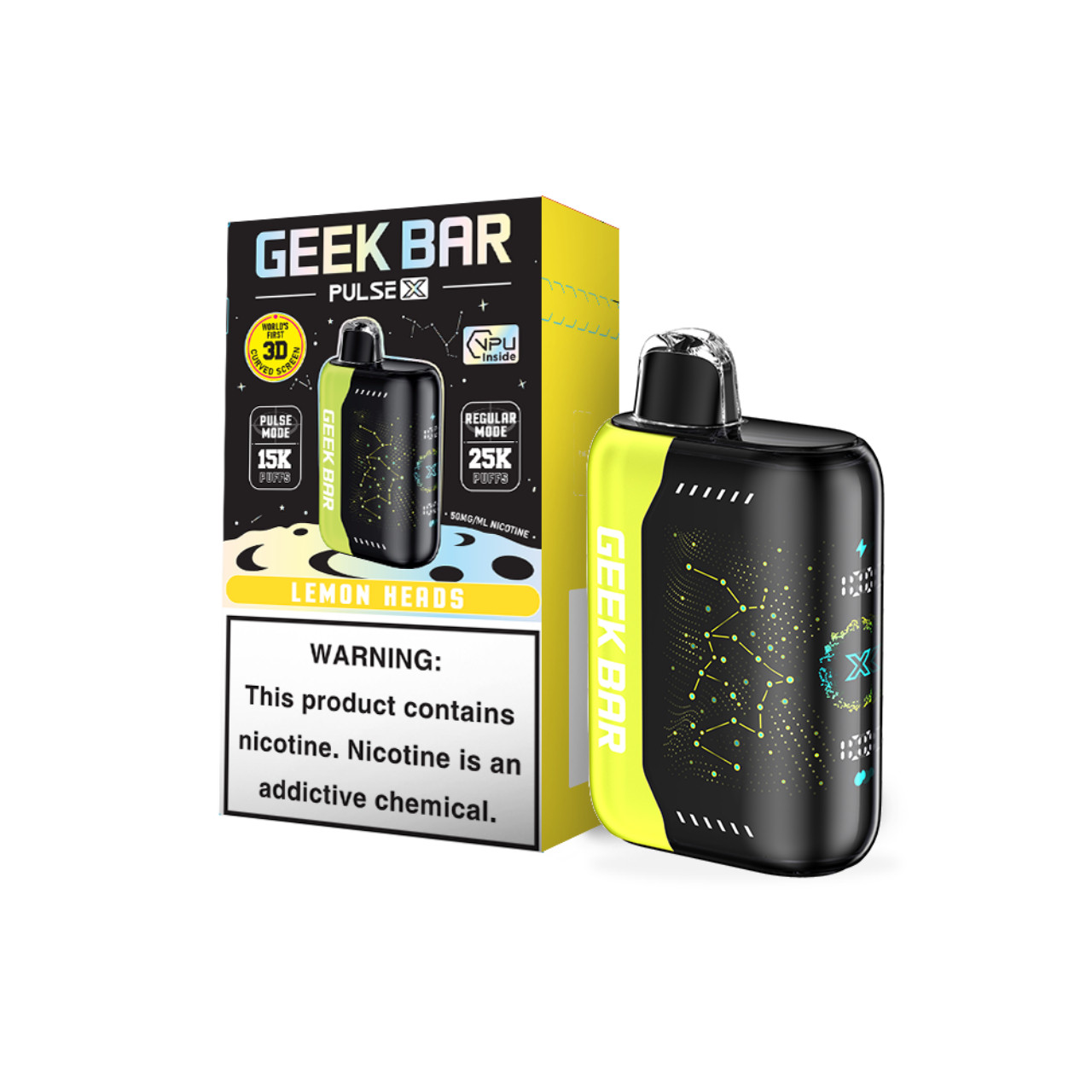 Geek bar Pulse X 25000 Puff Disposable-Lemon Heads Geek bar Pulse X 25000 Puff Disposable-Lemon Heads