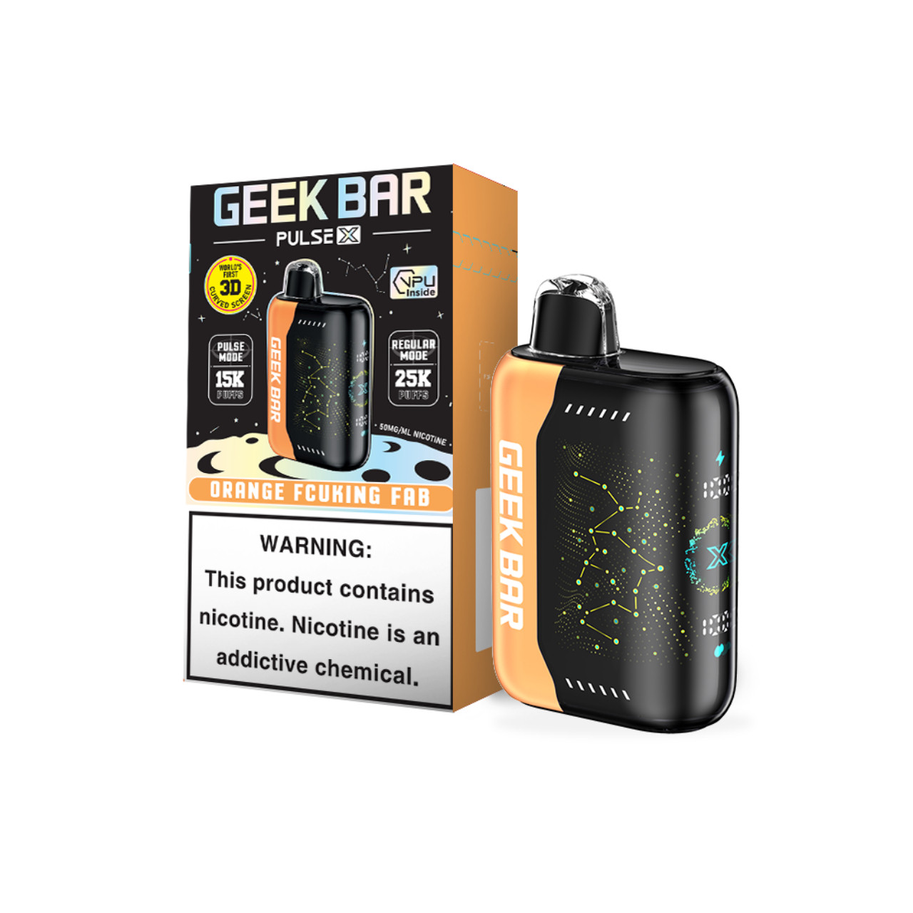 Geek bar Pulse X 25000 Puff Disposable-Orange Fcuking Fab Geek bar Pulse X 25000 Puff Disposable-Orange Fcuking Fab