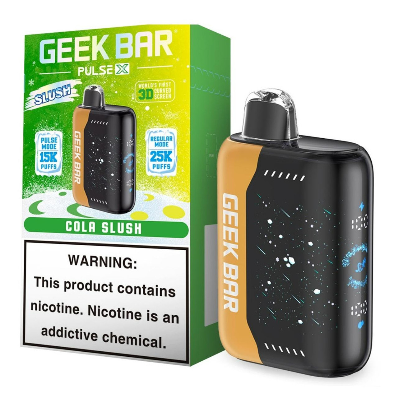 Geek bar Pulse X 25000 Puff Disposable Slush Edition-Cola Slush Geek bar Pulse X 25000 Puff Disposable Slush Edition-Cola Slush