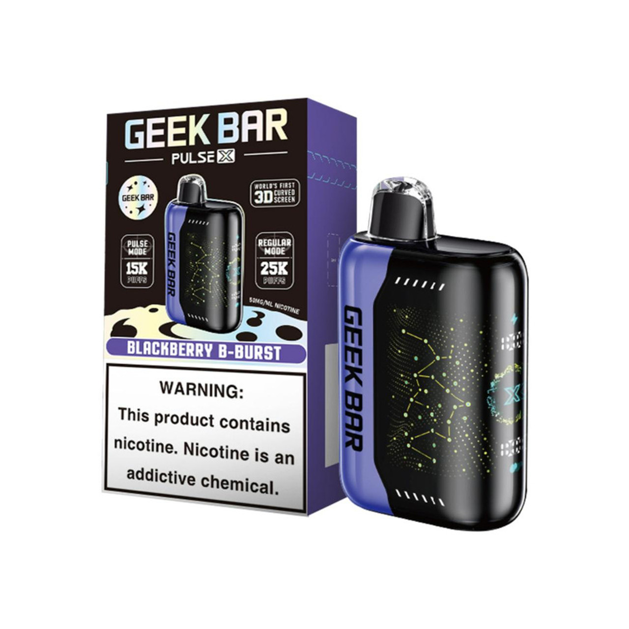 Geek bar Pulse X 25000 Puff Disposable-Strawberry B-Burst Geek bar Pulse X 25000 Puff Disposable-Strawberry B-Burst