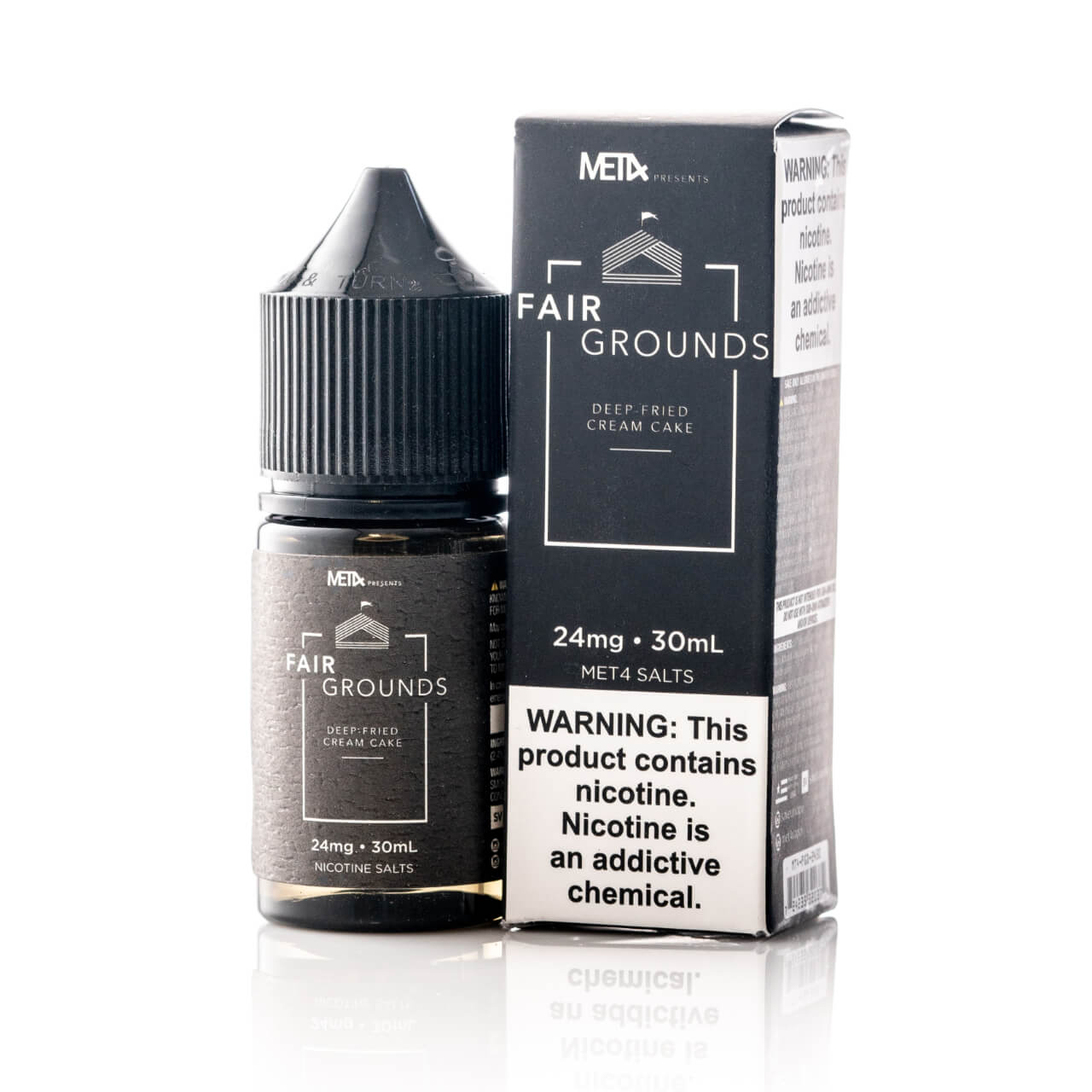 Met4 Salt 30ml E-Juice 24MG Fairgrounds Met4 Salt 30ml E-Juice 24MG Fairgrounds