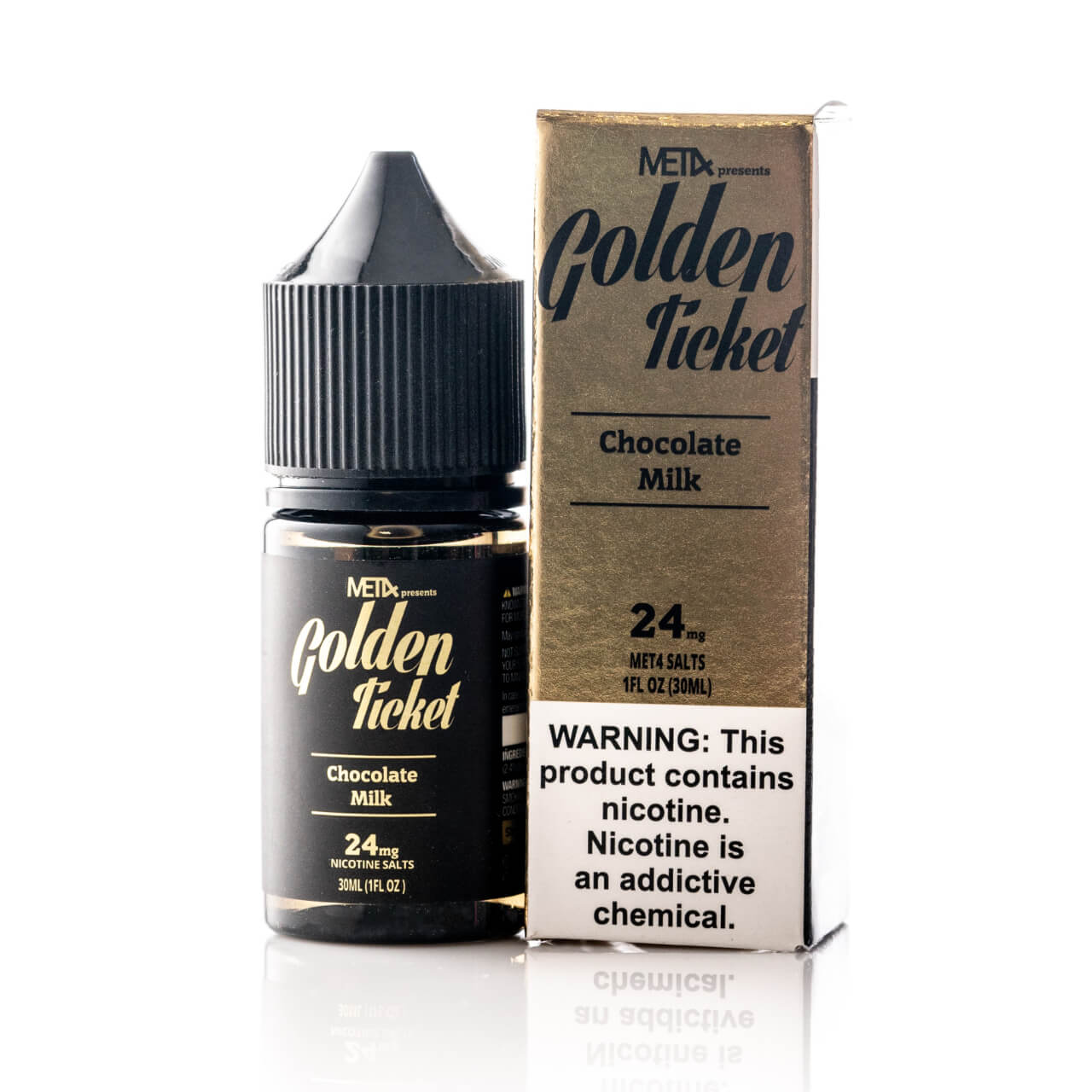 Met4 Salt 30ml E-Juice 24MG GoldenTicket Met4 Salt 30ml E-Juice 24MG GoldenTicket