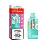 Off Stamp Crystal Cube 35k Puff Disposable Replacement Pod Cartridge - 1PK Black Mint