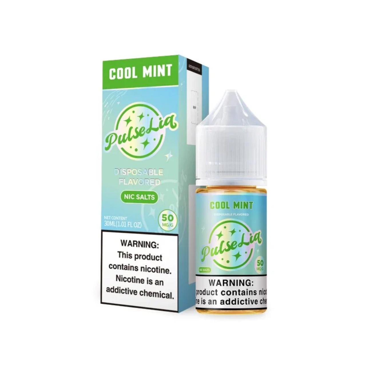 Pulse Liq Cool Mint Salt 30ml E-Juice 50mg