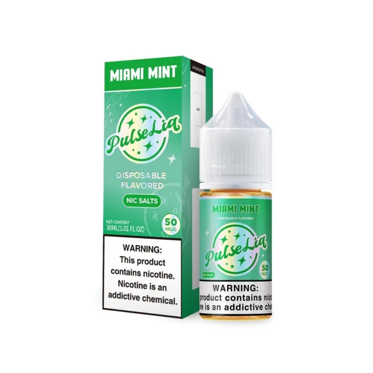 Pulse Liq Miami Mint Salt 30ml E-Juice 50mg