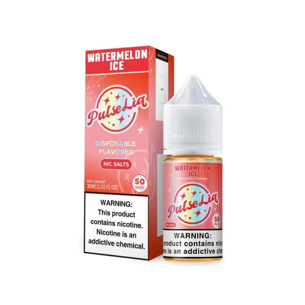 Pulse Liq Watermelon Ice Salt 30ml E-Juice 50mg
