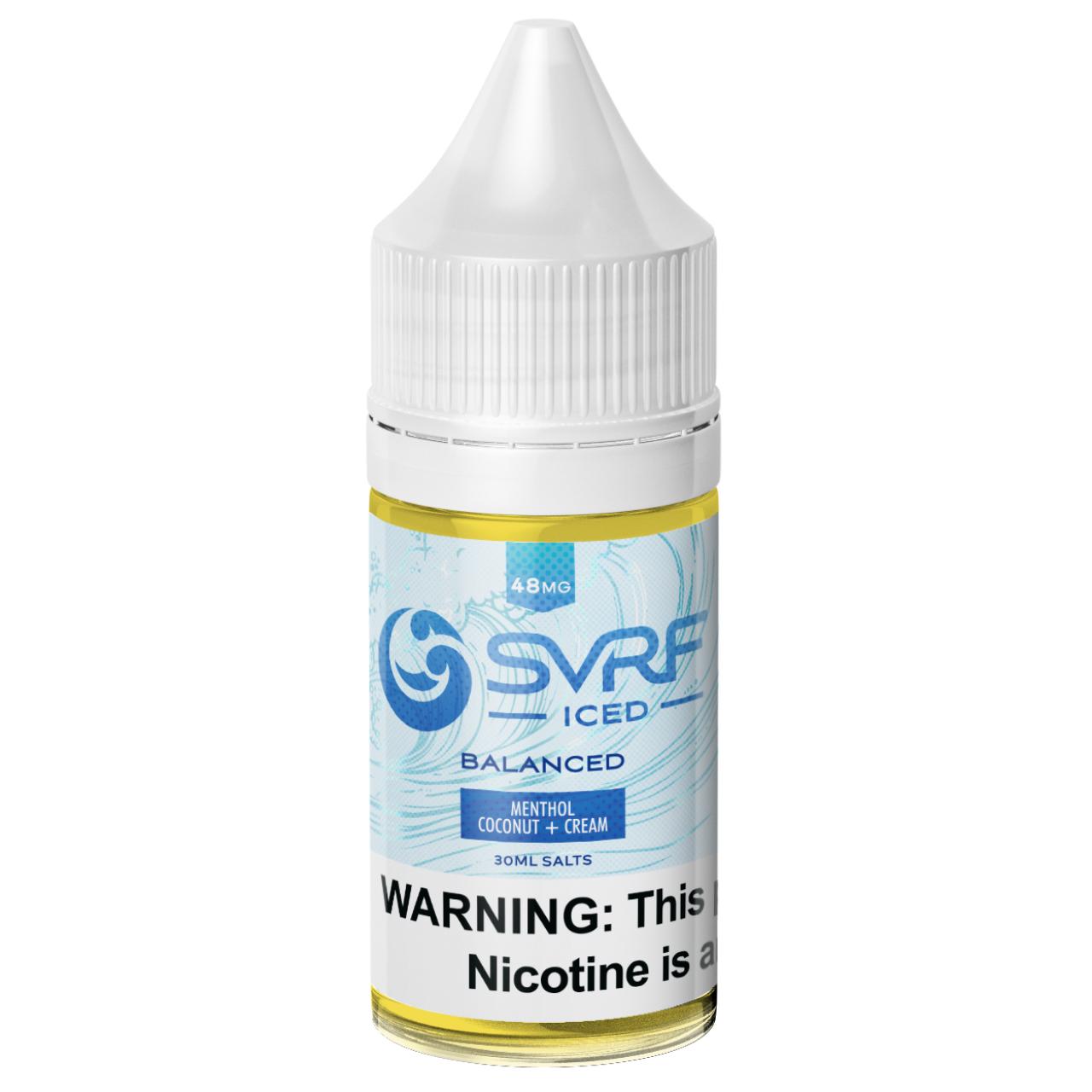 SVRF Balanced Iced Salt 30ML E-Juice 48mg SVRF Balanced Iced Salt 30ML E-Juice 48mg