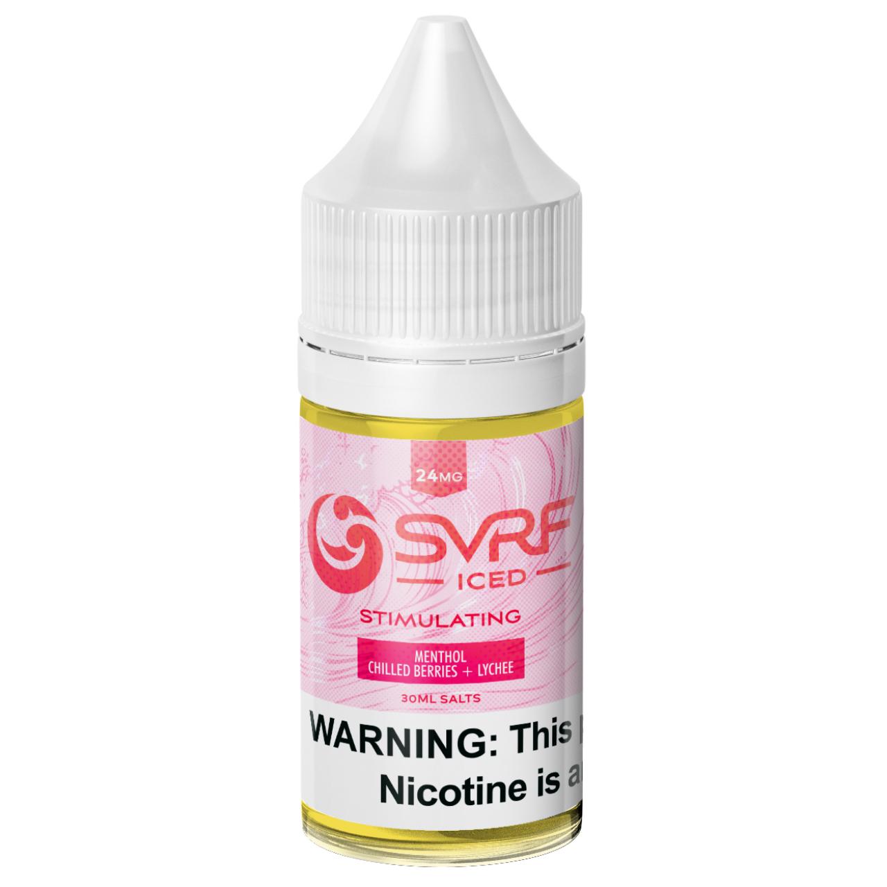 SVRF Stimulating Iced Salt 30ML E-Juice 24mg SVRF Stimulating Iced Salt 30ML E-Juice 24mg