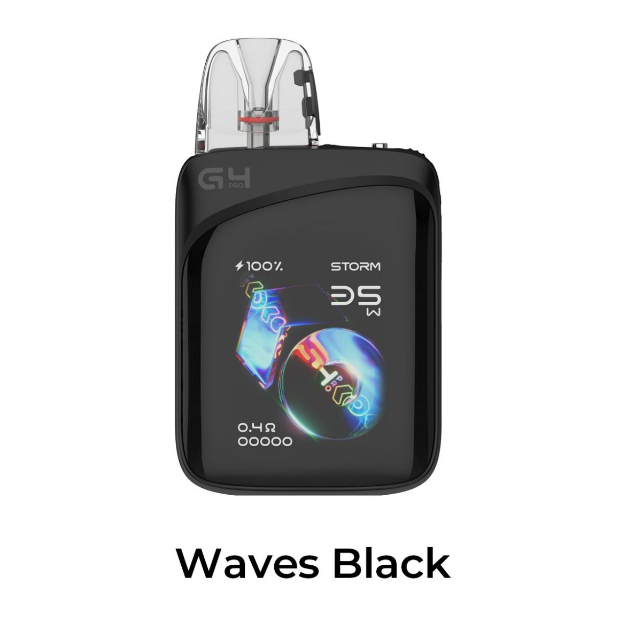 Uwell Caliburn G4 Pro Koko Pod Kit Waves Black Uwell Caliburn G4 Pro Koko Pod Kit Waves Black