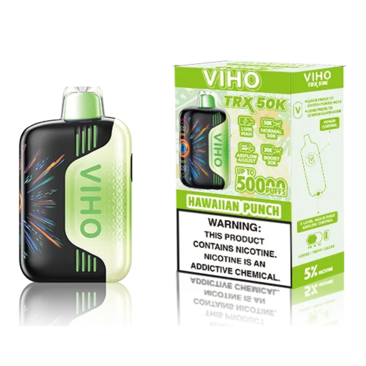 VIHO-TRX-50K-Puff-Disposable-Hawaiian-Punch VIHO-TRX-50K-Puff-Disposable-Icy-Mint