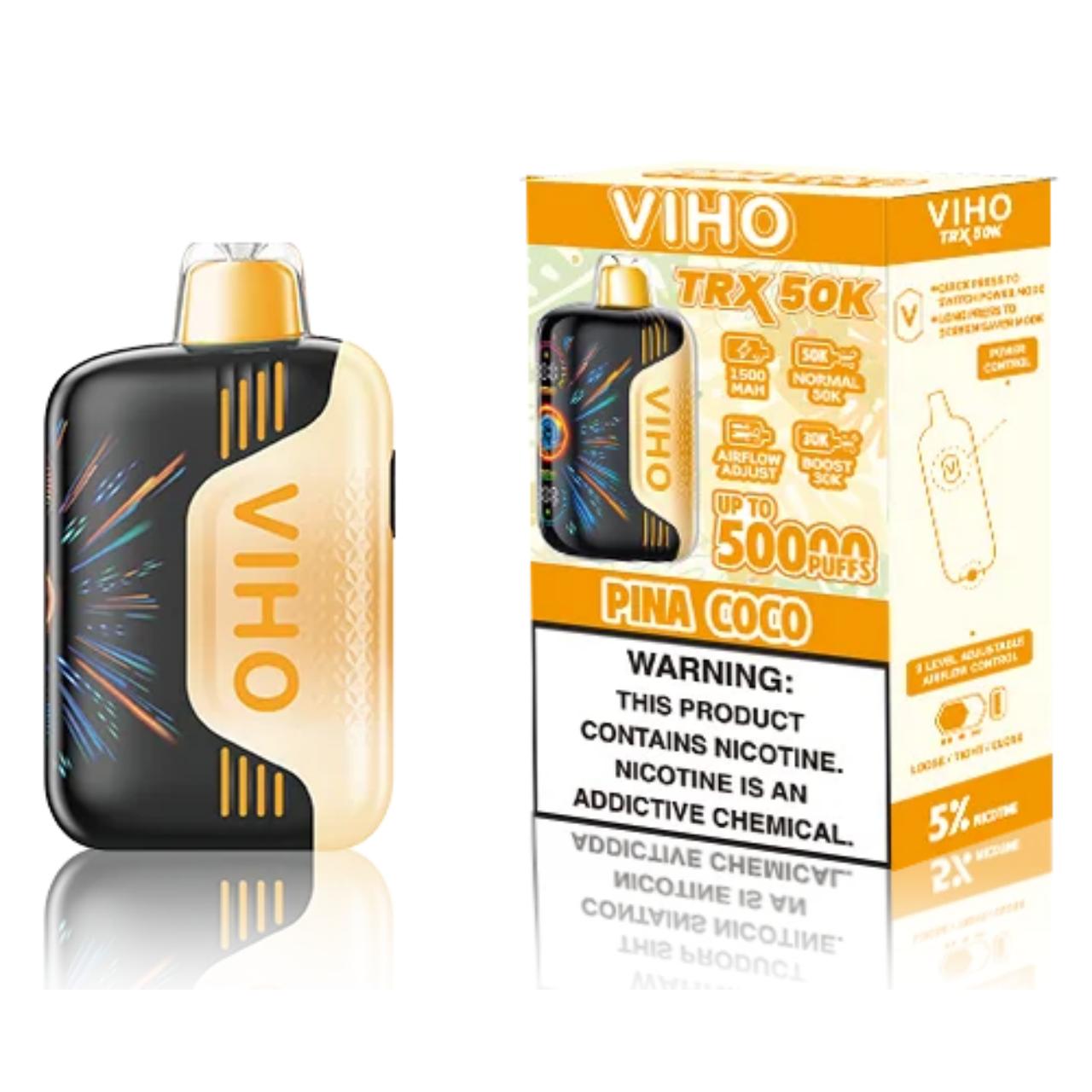 VIHO-TRX-50K-Puff-Disposable-Pina-Coco VIHO-TRX-50K-Puff-Disposable-Pina-Coco