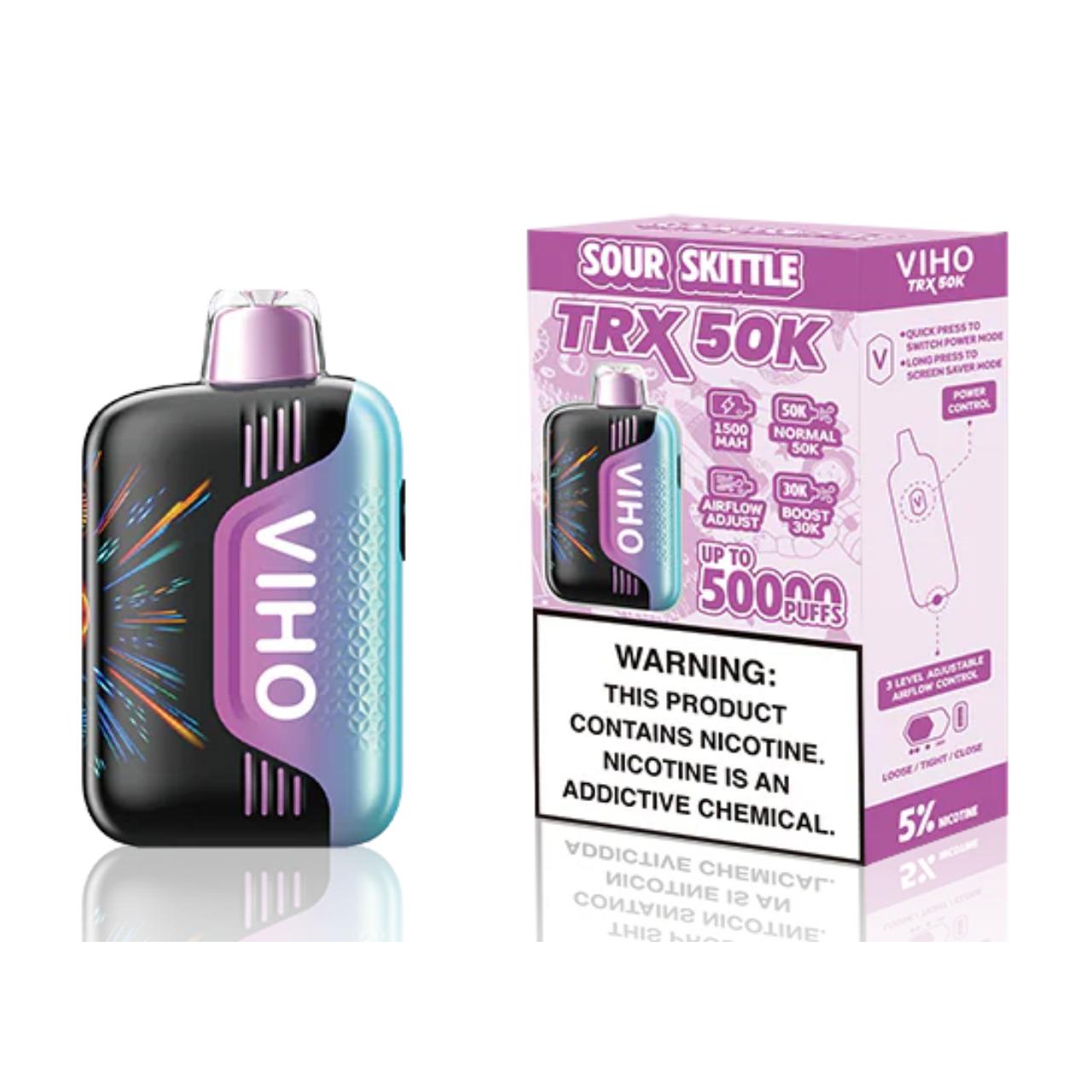 VIHO TRX 50K Puff Disposable Sour Skittle VIHO TRX 50K Puff Disposable Sour Skittle