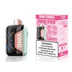 VIHO TRX 50K Puff Disposable Sour Straws
