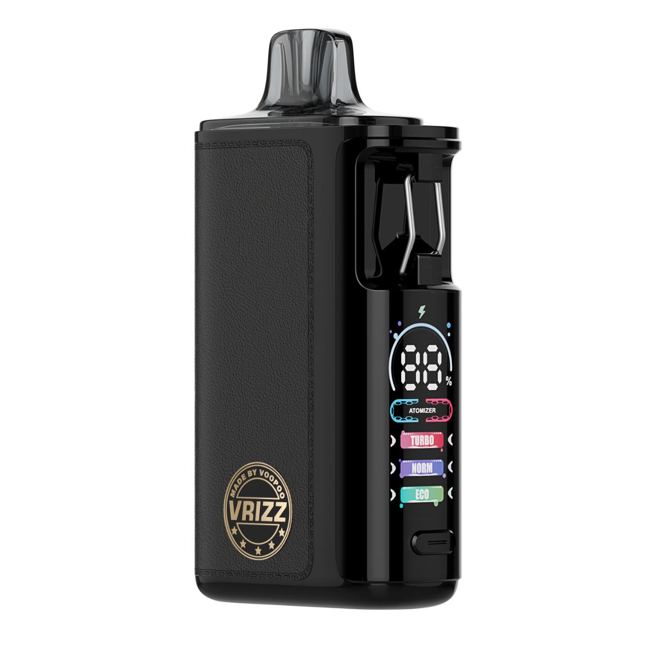 VooPoo VRIZZ 2 Pod Kit Black Leather Front